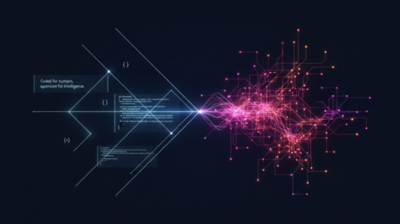 Modrá abstraktná digitálna vlna reprezentujúca dáta a technológie
